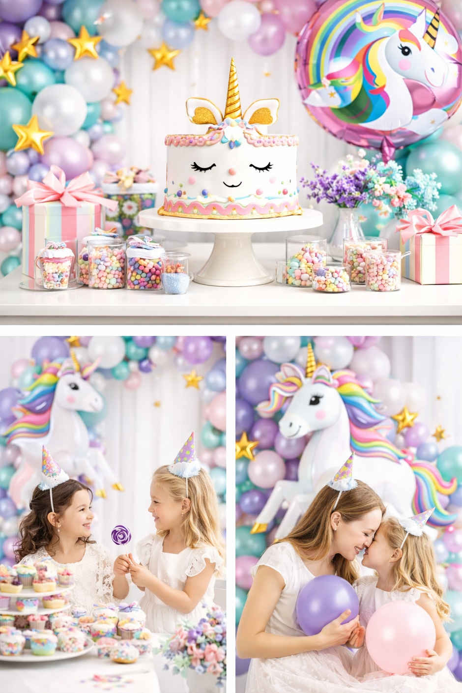 Unicorn Birthday Decoration Kit for Girls Theme Birthday Party | BeyondLuv