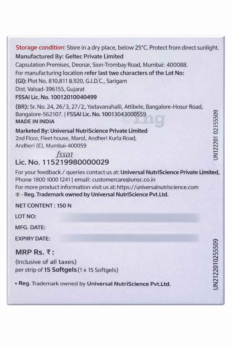 New ECOD Plus Next Generation Vitamin E Supplement Softgels for Muscle Cramps and NAFLD