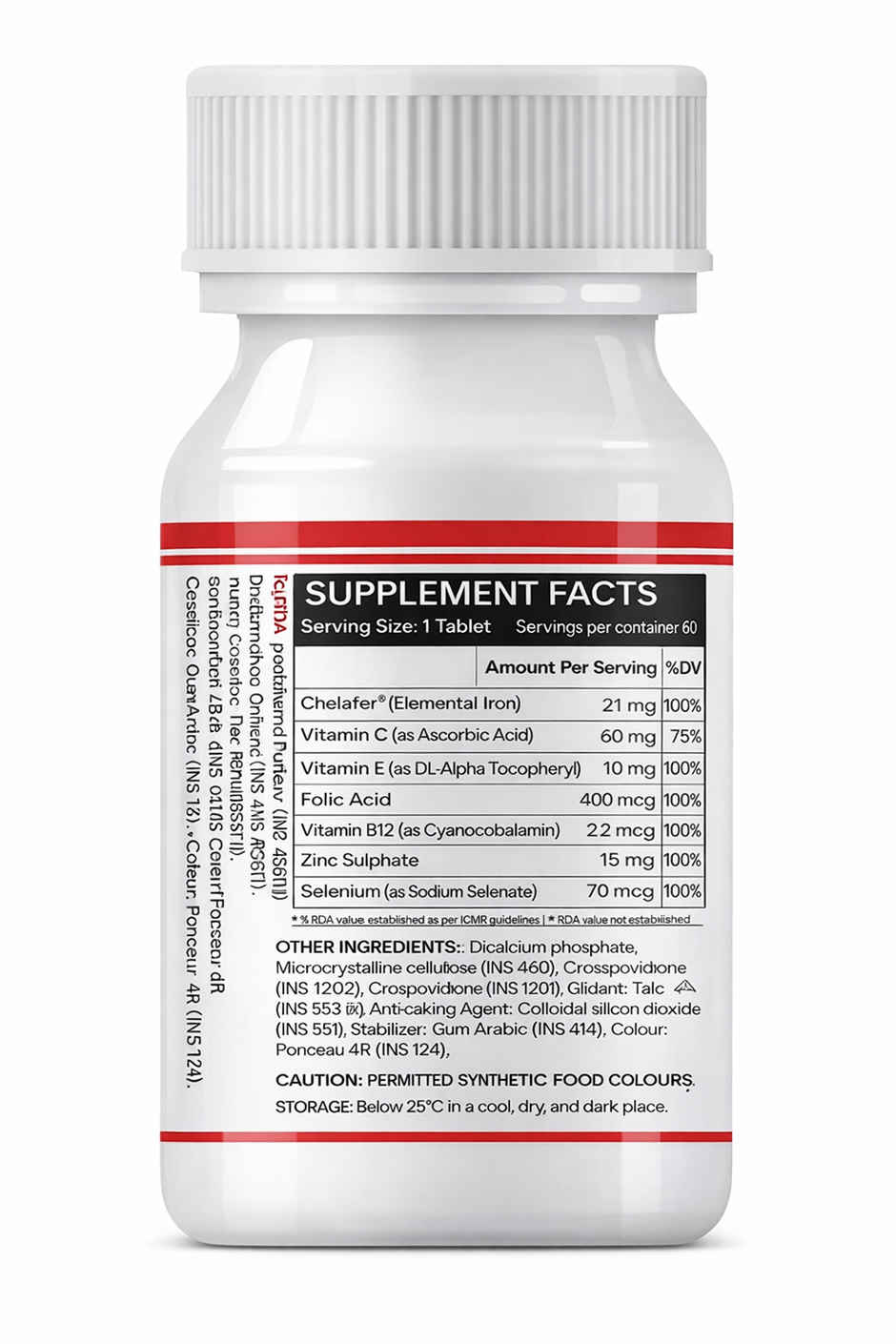 Inlife Iron Folic Acid Supplement