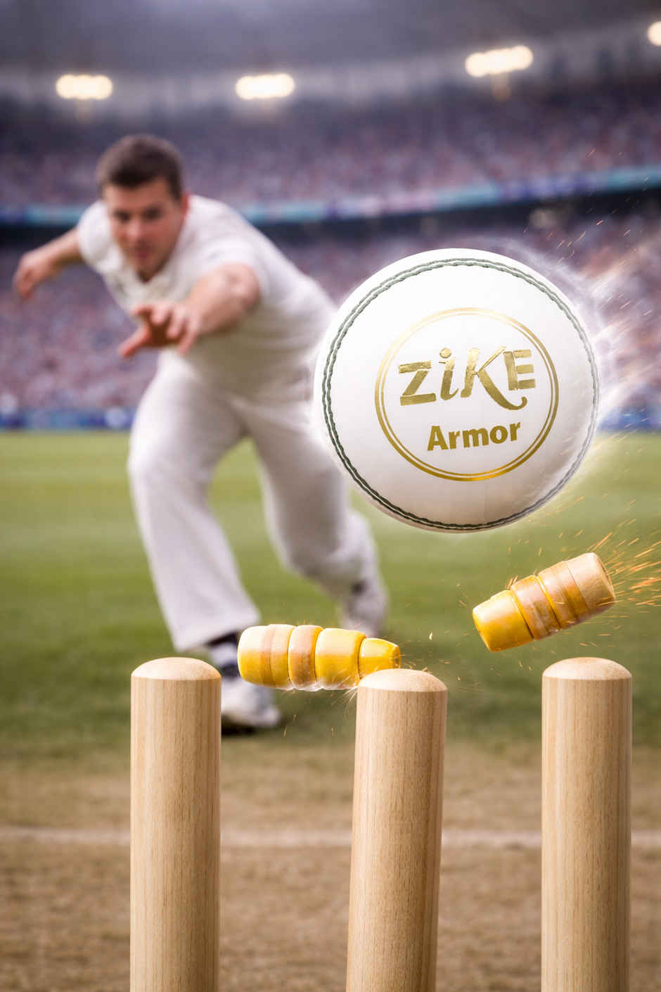 Zike Armor Leather Ball (White)