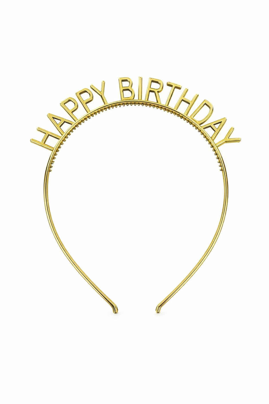 Golden Birthday Girl Tiara with Happy Birthday Theme Party Accessories | BeyondLuv