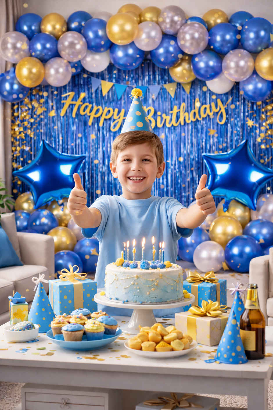 Happy Birthday Decoration Kit For Birthday, Birthday Party Items | BeyondLuv
