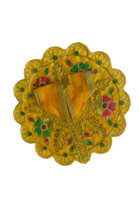 Floral  Decorative Laddu Gopal Dress for Idol (Size 1) Krishna Costume | Krishna Janmastami Special (Ecraftindia)