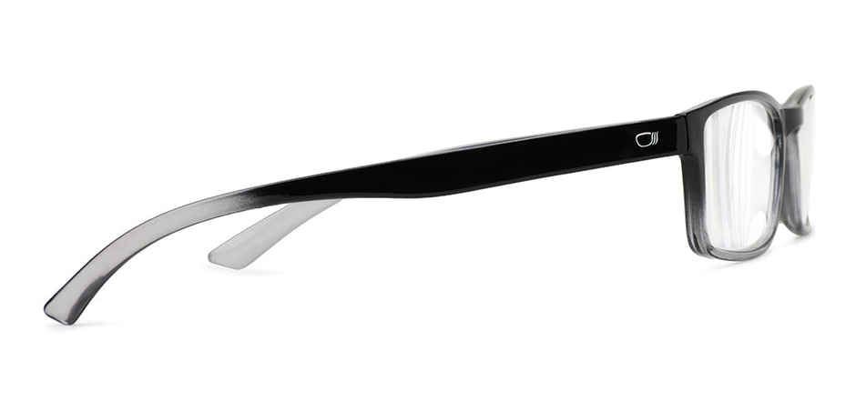 Specsmakers Unisex Solid TR90 Computer Glasses | Black