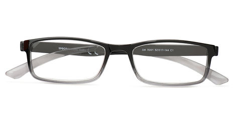 Specsmakers Unisex Solid TR90 Computer Glasses | Black