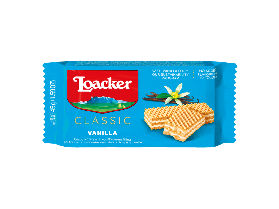 Loacker Classic Wafer | Vanilla