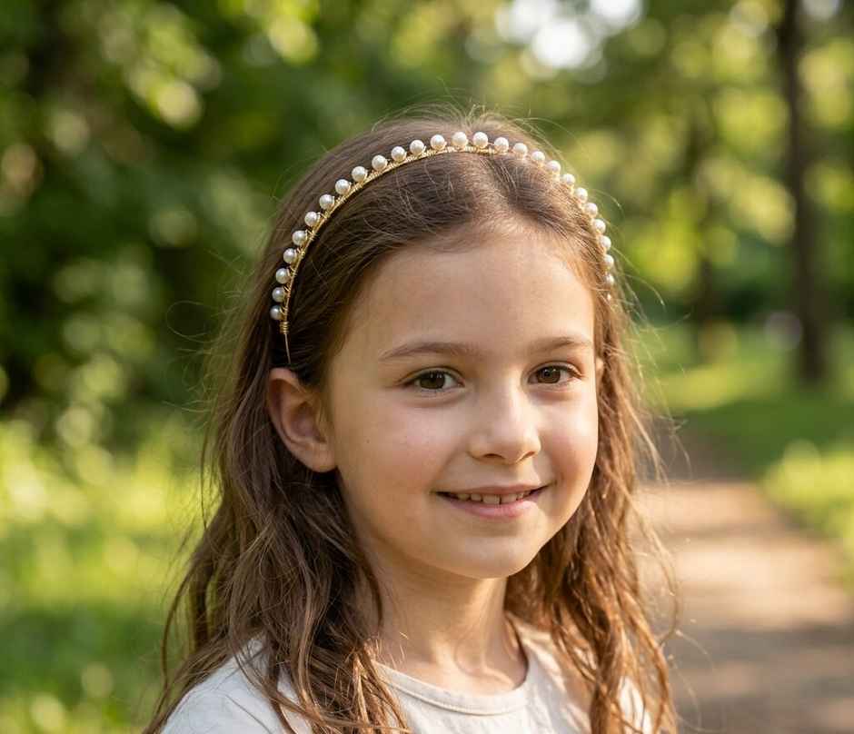 The Opal Factory Hair Accessories | Pearl Drip Headband