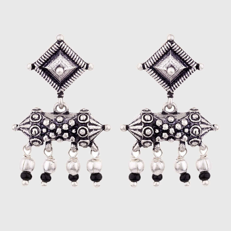 Voylla Nayantara Geometric Design Earrings