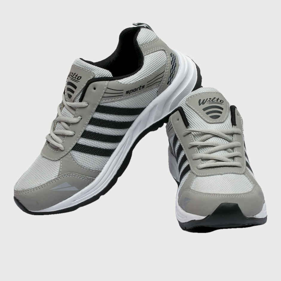 Asian Wndr-13 Men Sports Shoes | Grey-Black | Size-7