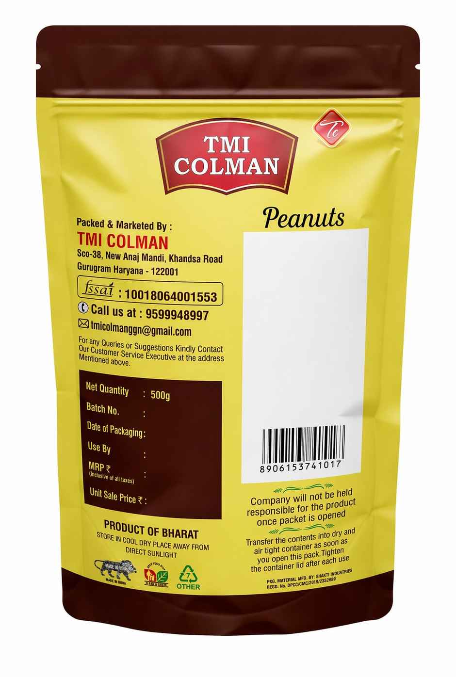 TMI COLMAN Peanut