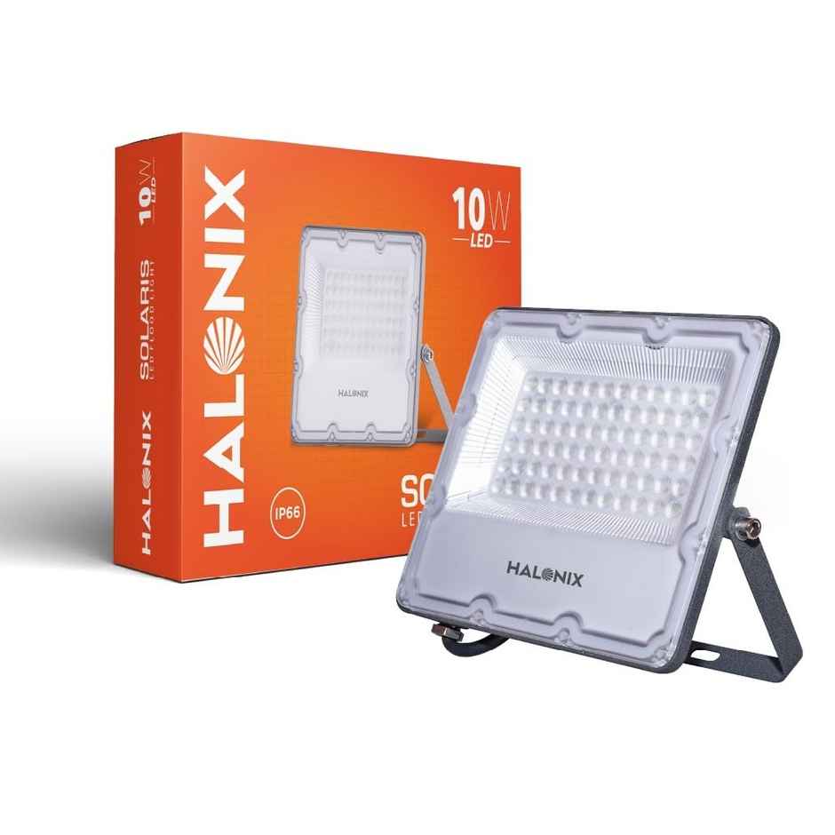 Halonix Solaris Waterproof Outdoor LED Flood 10 W Panel Light with IP65 Protection (White)