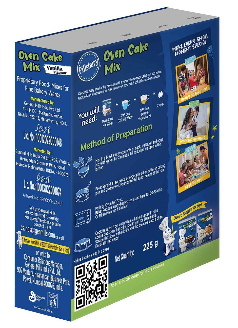 Pillsbury Oven Cake Mix | Vanilla