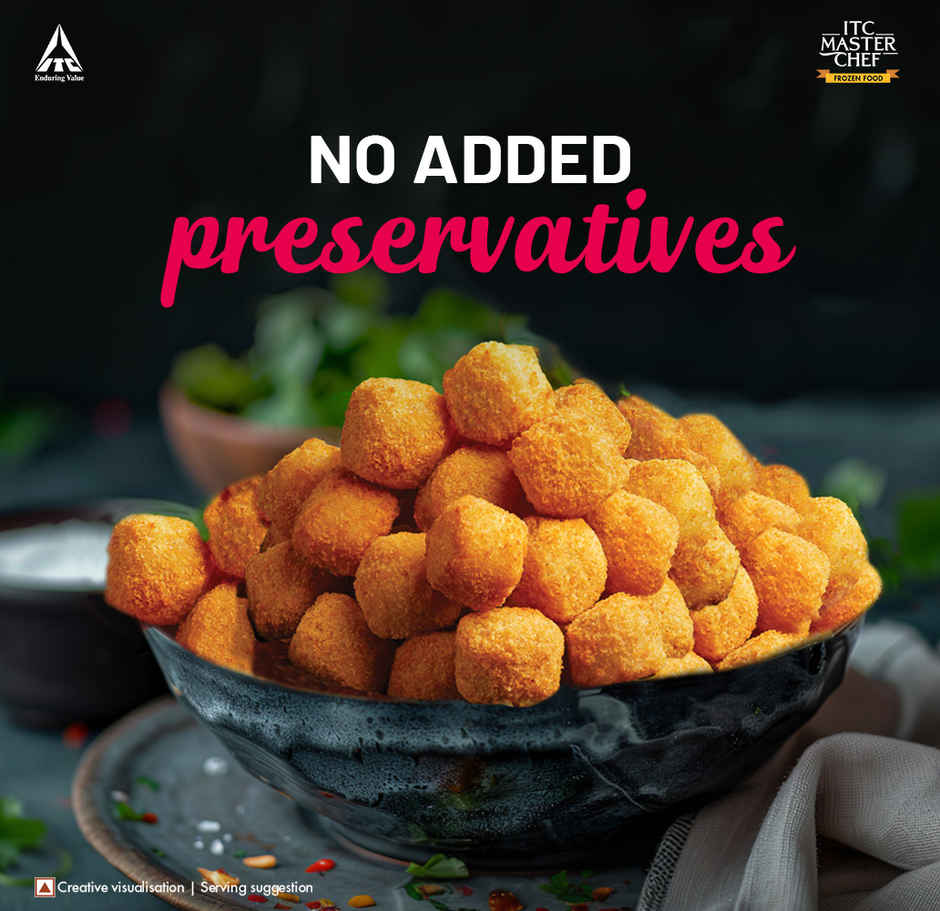 ITC Master Chef Chicken Popcorn | Source of Protein | No Added Preservatives | 55 pieces