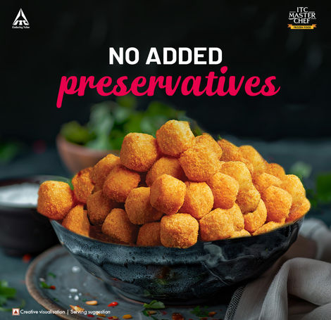 ITC Master Chef Chicken Popcorn | Source of Protein | No Added Preservatives | 55 pieces