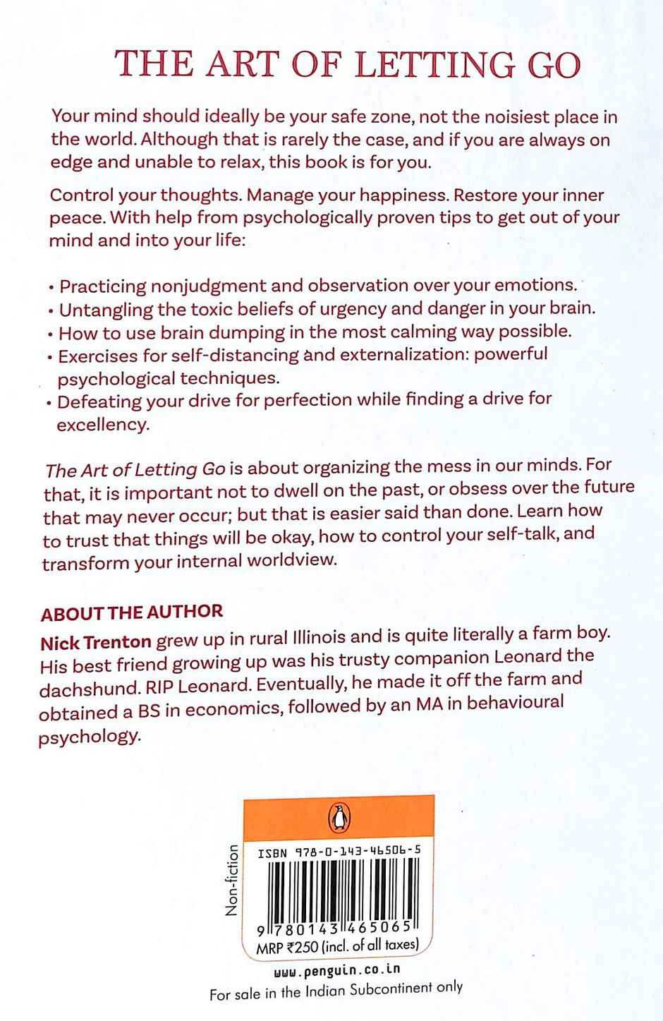 The Art of Letting Go