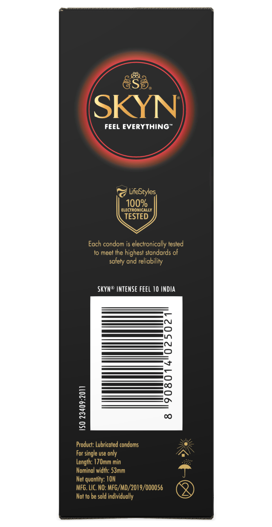 SKYN Intense Super Dotted Condoms for Her - Latex Free