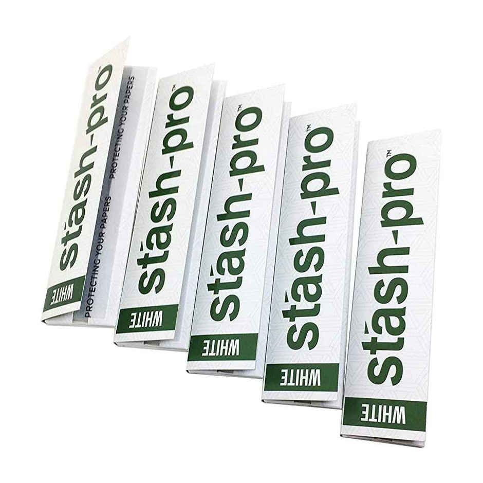 Stash-Pro White 32 Premium Rolling Papers Combo