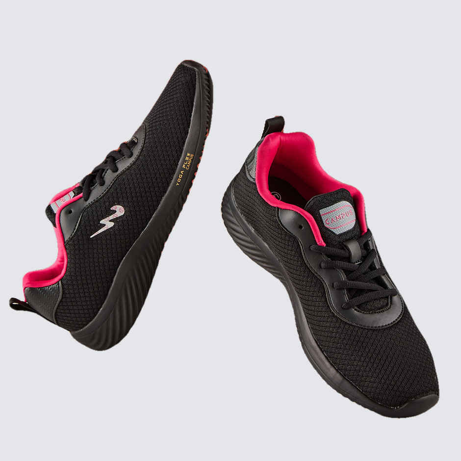 Campus Cristy Black Rani Women's Running Shoes - UK 5