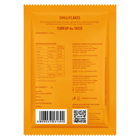 Snapin Red Chilli Flakes