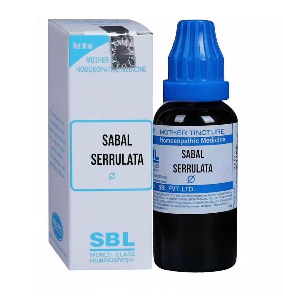 SBL Sabal Serrulata Mother Tincture Q