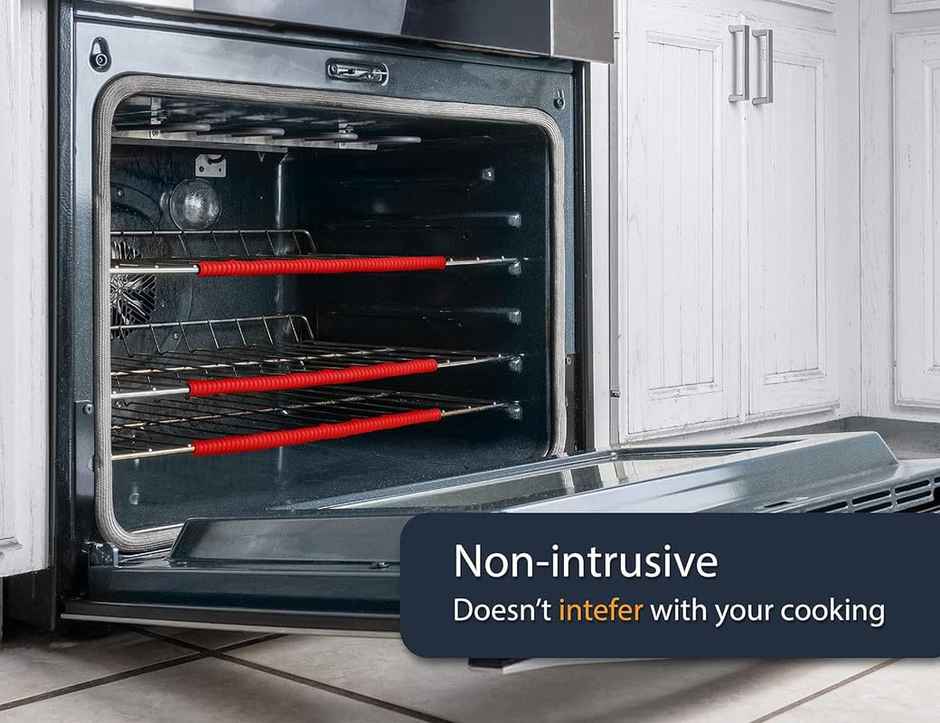 New Dawn 2 Pcs Oven Rack Guards Silicone Edge Protector Acts As Perfect Shield For Oven 14 Inches
