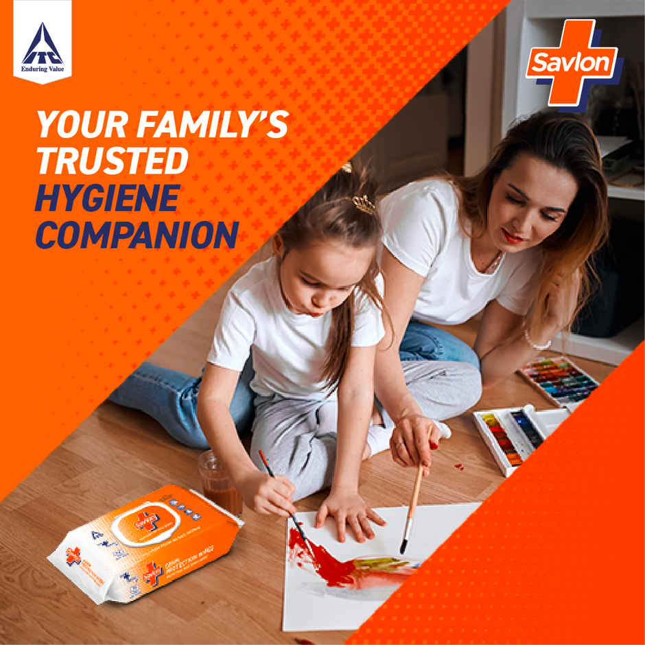 Savlon Germ Protection Wipes, Germ Protection, For Hands, Body, Surface | 72 Pulls Per Pack