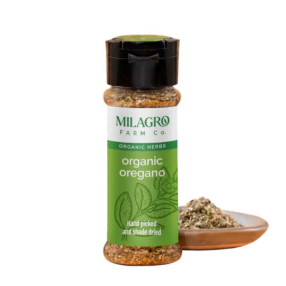 Milagro Farm Oregano (20g) & Milagro Farm Chilli Flakes (25g) Combo