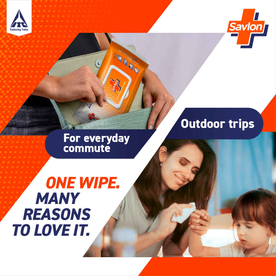 Savlon Wet Wipes| 99.99% Germ Protection | Fliptop| Skin & Surface | Value Pack