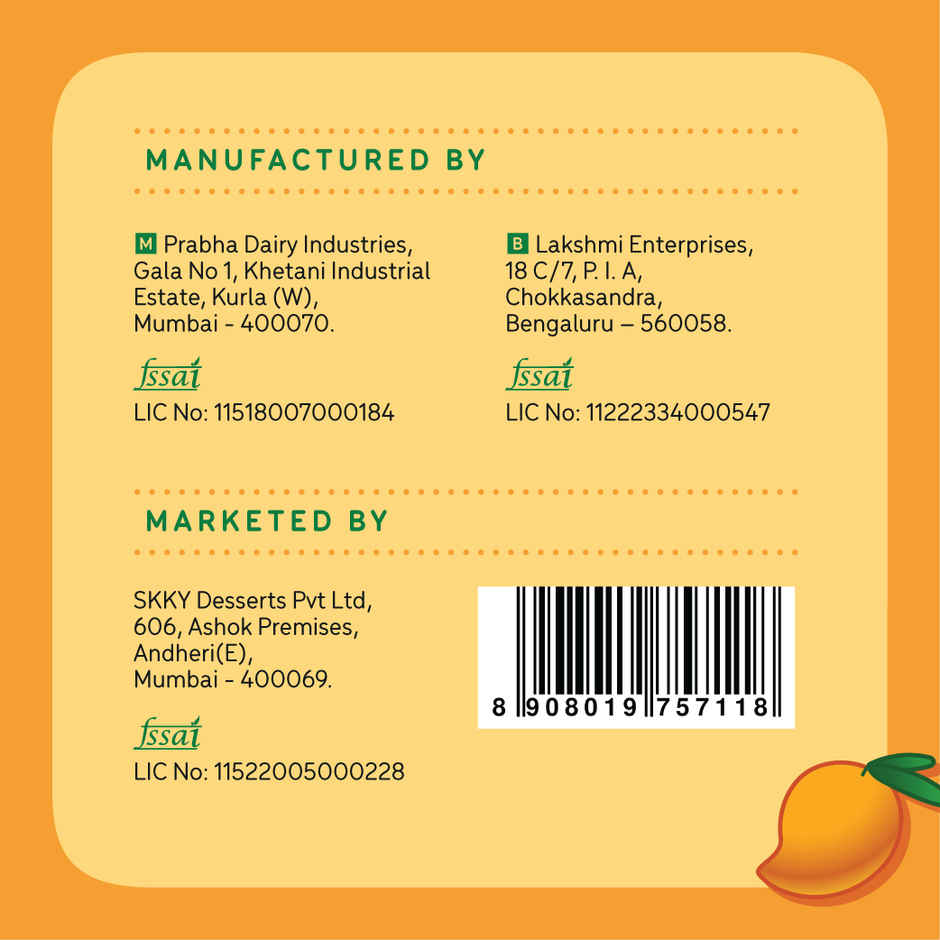 Go Zero Mad Over Mango Low Calorie Guilt Free Ice Cream Tub