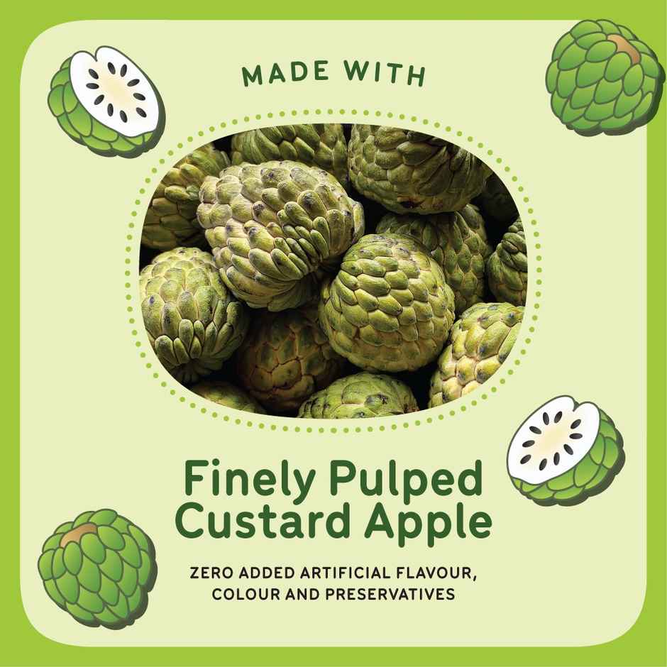 Go Zero Simply Sitaphal Low Calorie Guilt Free Ice Cream Tub