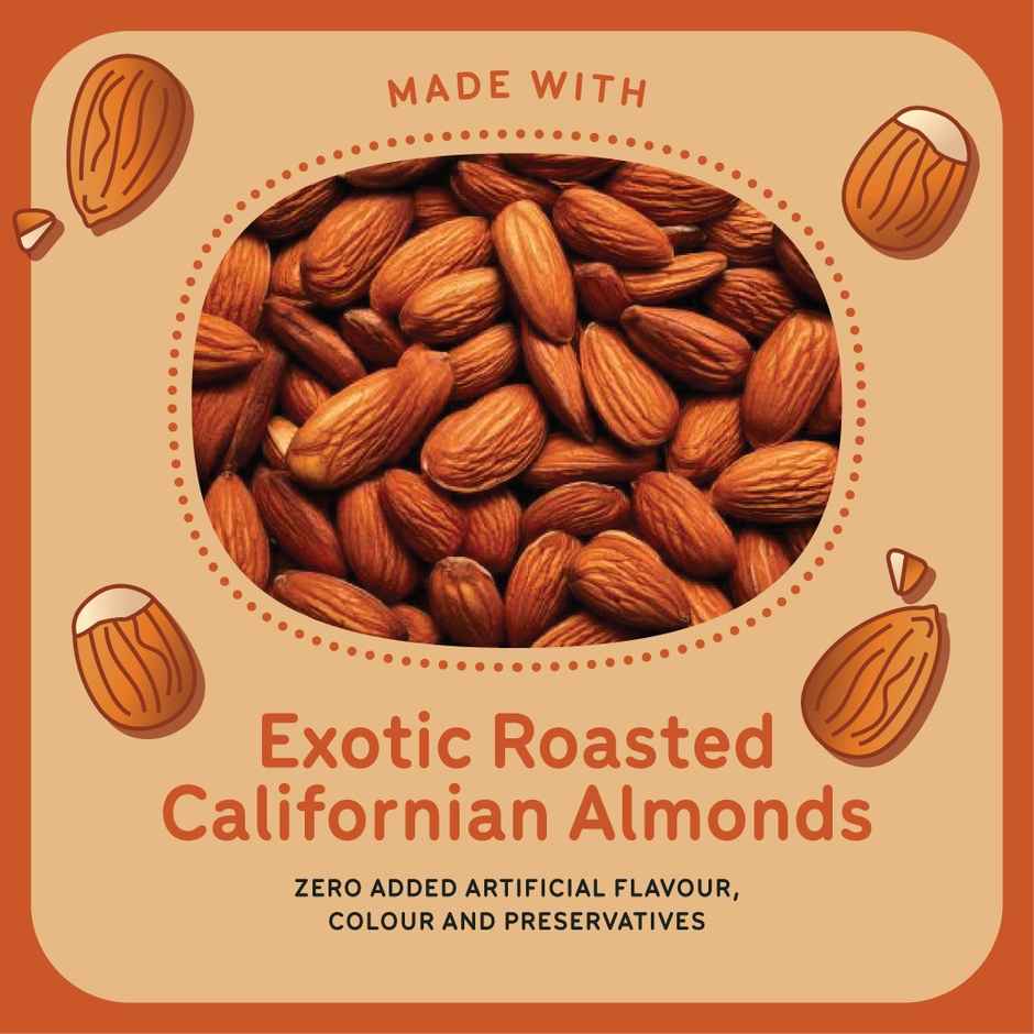 Go Zero Roasted Almond Low Calorie Guilt Free Ice Cream Tub