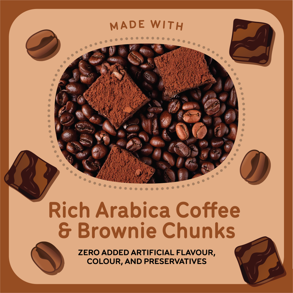 Go Zero Mocha Fudge Brownie Guilt Free Ice Cream Cup