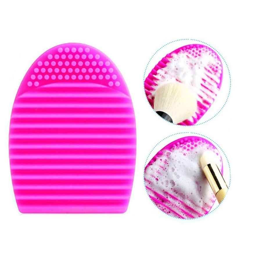 Bronson Professional Silicon Makeup Brush Cleaner Tool ( Multicolor)