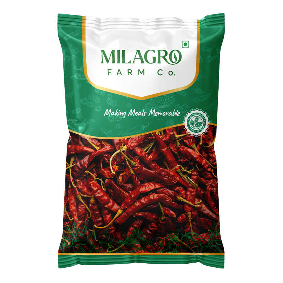 Milagro Farm Premium Guntur Dry Chilli Long
