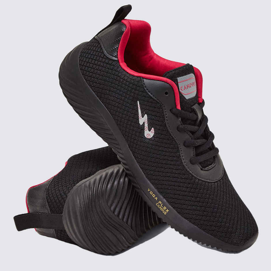 Campus Cristy Black Women's Running Shoes | UK8