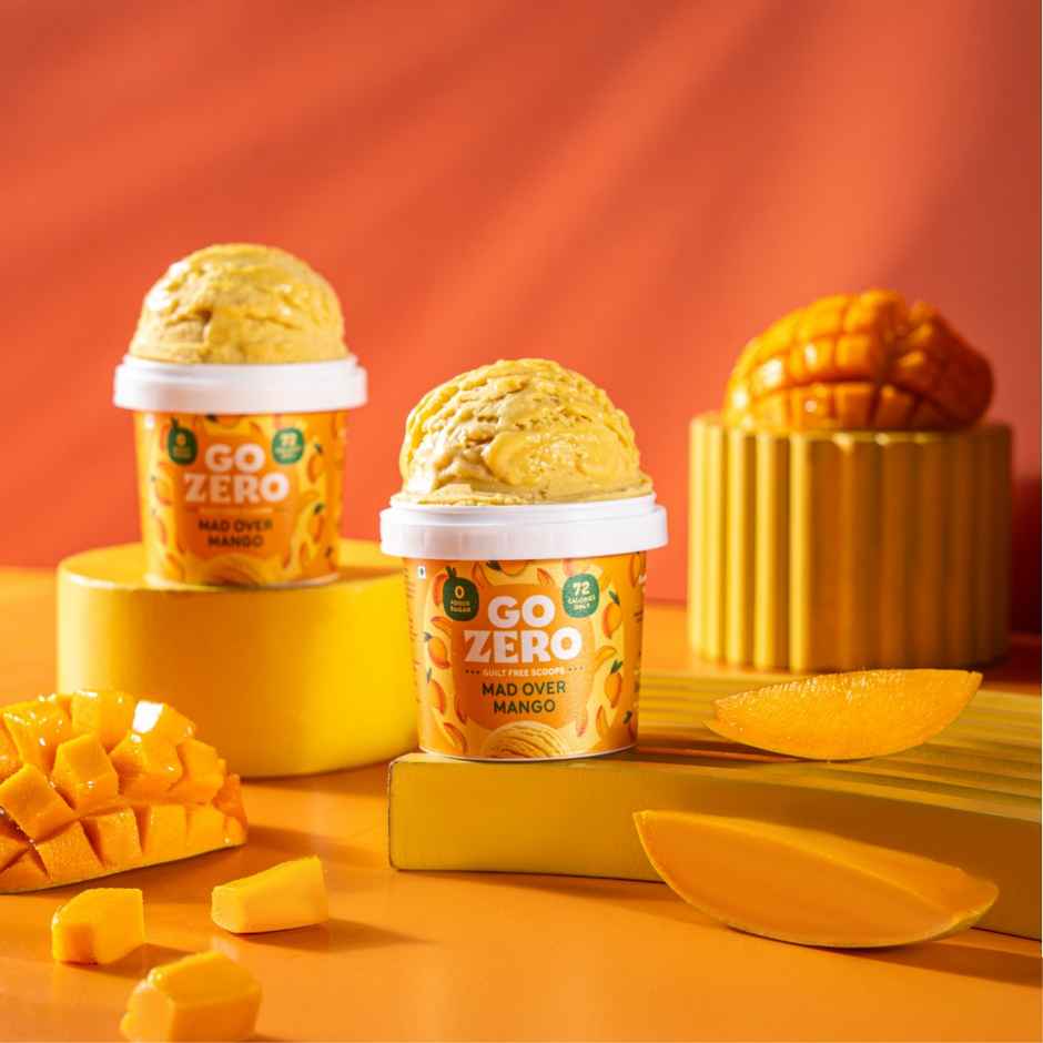 Go Zero Mad Over Mango Guilt Free Ice Cream Cup