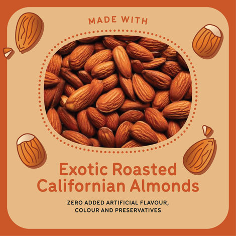 Go Zero Roasted Almond Low Calorie Guilt Free Ice Cream Tub