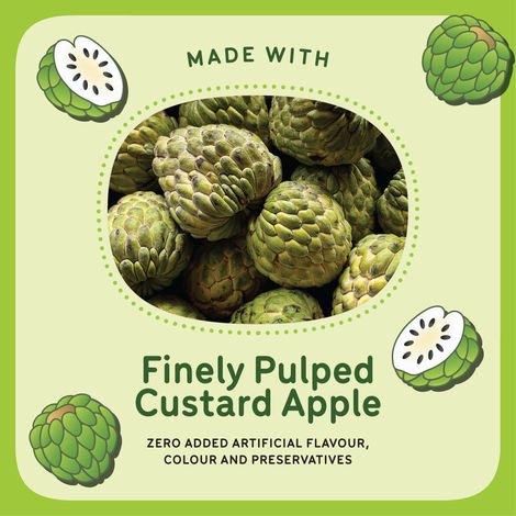 Go Zero Simply Sitaphal Low Calorie Guilt Free Icecream Tub