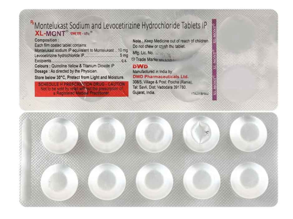 XL-MONT 5mg/10mg Tablet