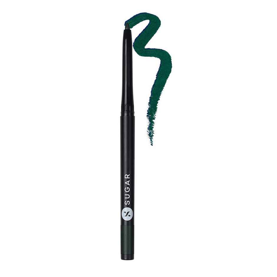 SUGAR Kohl Of Honour Kajal | 12Hr Waterproof | 05 Go Green
