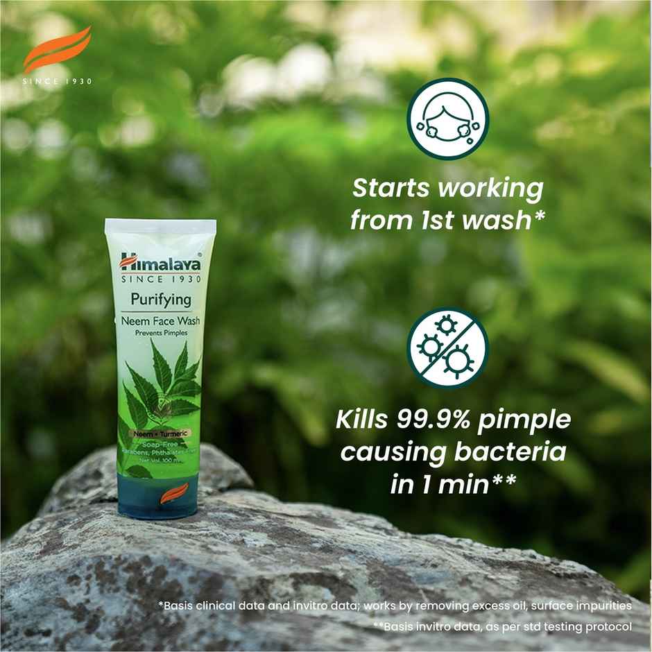 Himalaya Purifying Neem Face Wash Tube