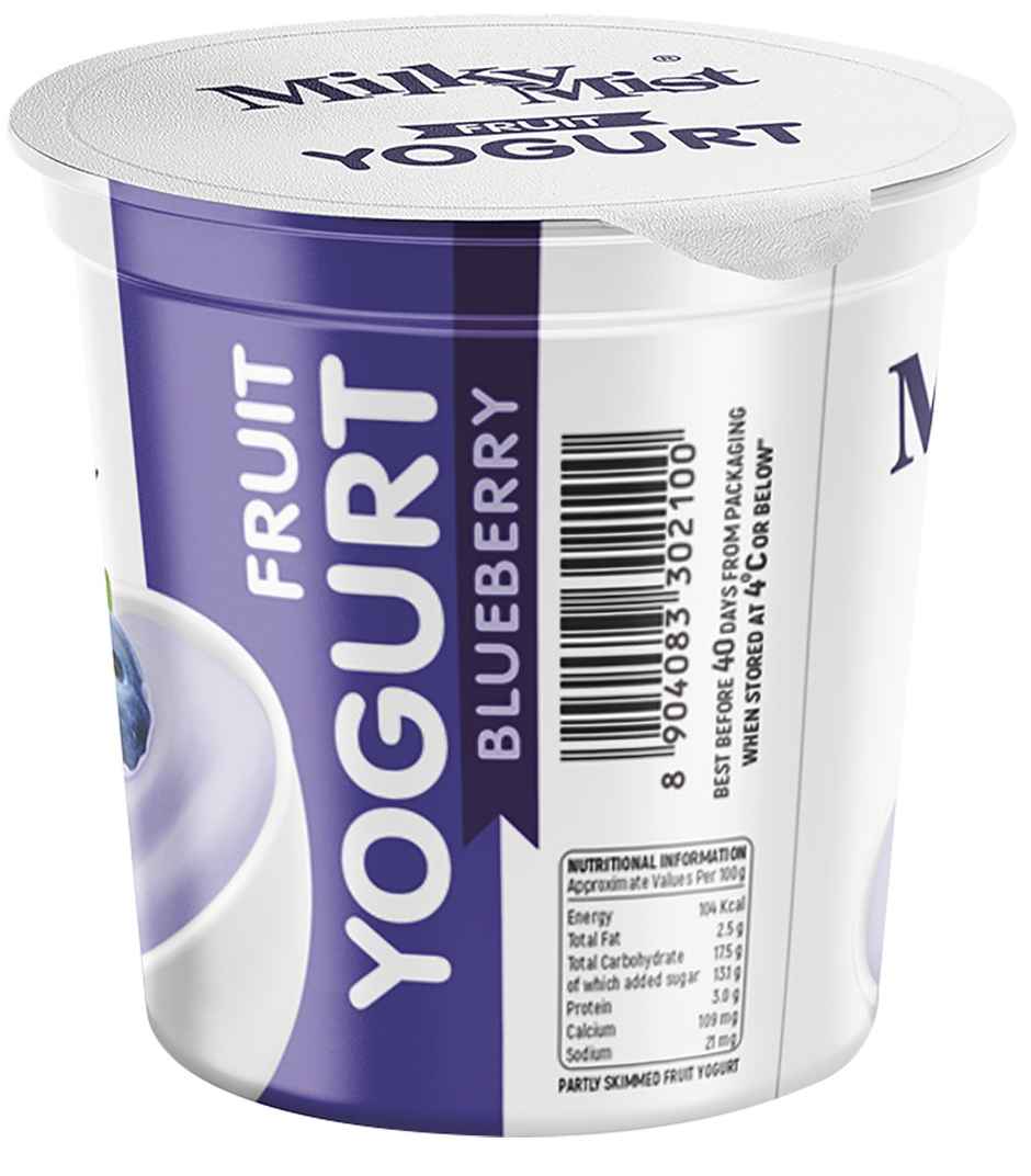 Milky Mist Fruit Yogurt Blueberry Combo