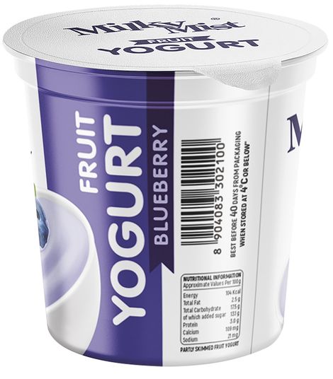 Milky Mist Fruit Yogurt Blueberry Combo