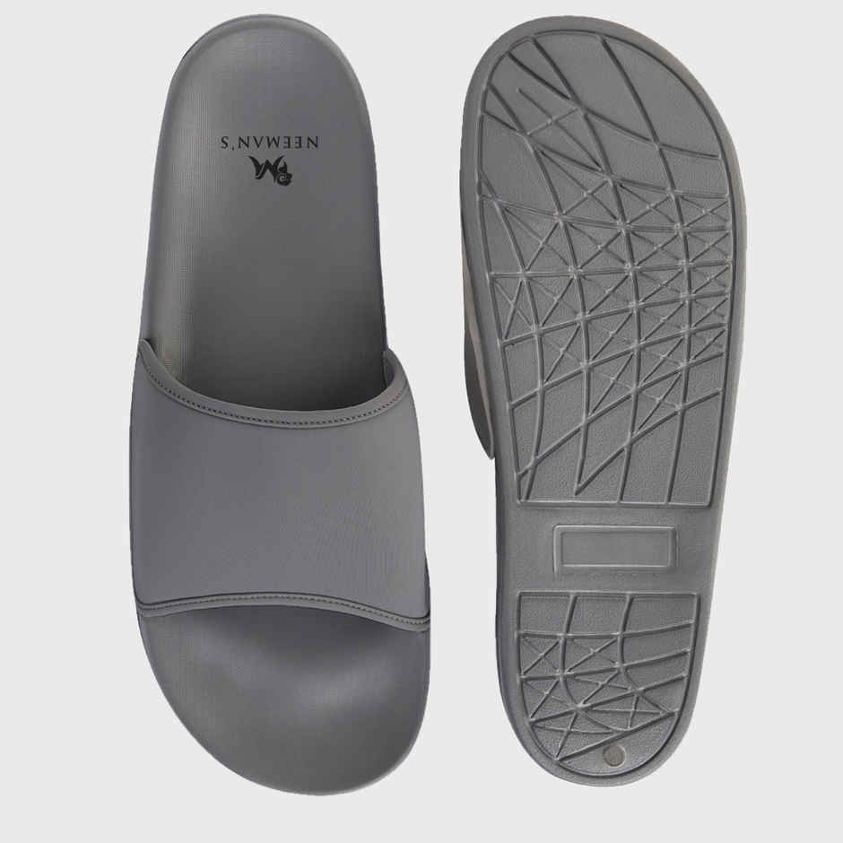 Neemans Unisex Eco Slides - Pebble Grey | UK 9