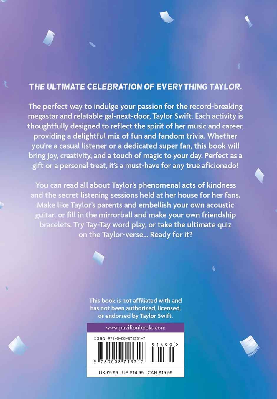 The Taylor Swift Activity Book