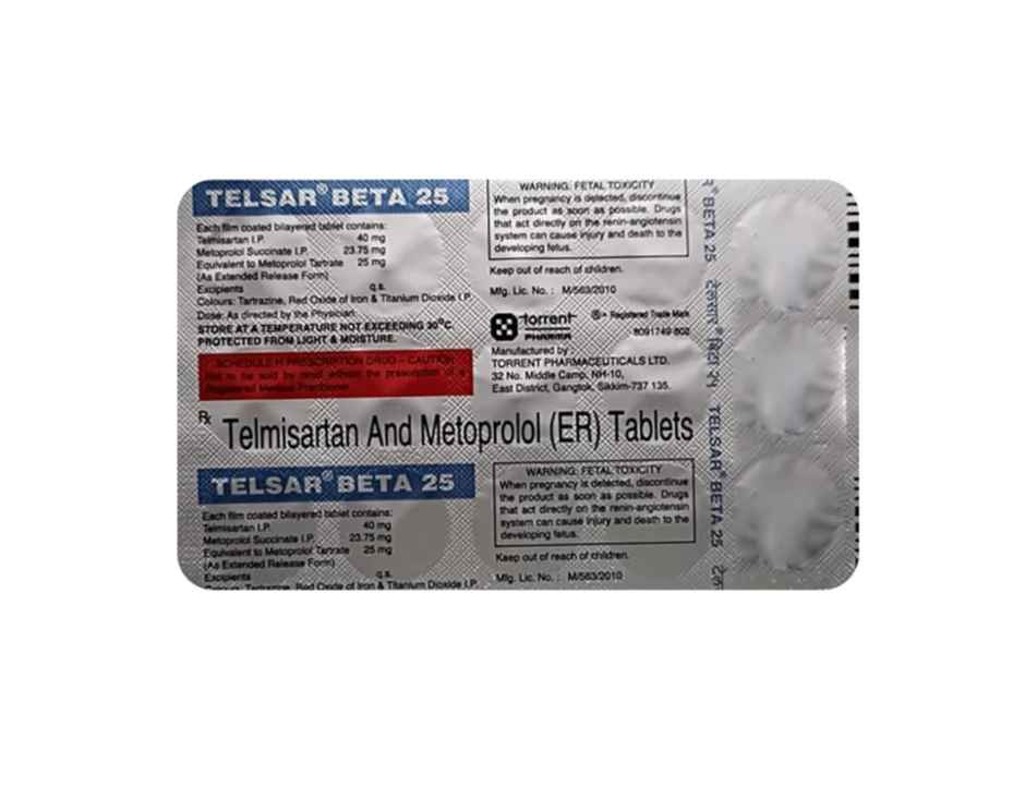 Telsar Beta 25 Tablet ER