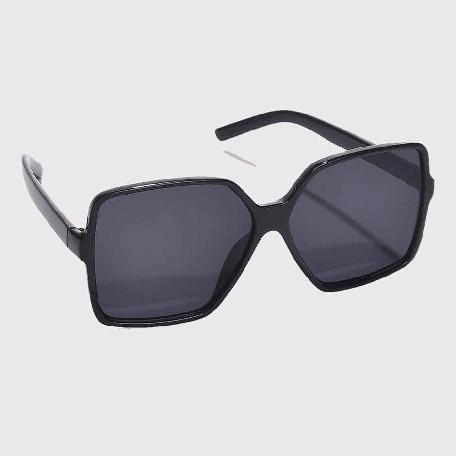 Haute Sauce Women's Polycarbonate Wayfarer Sunglasses | Black - S