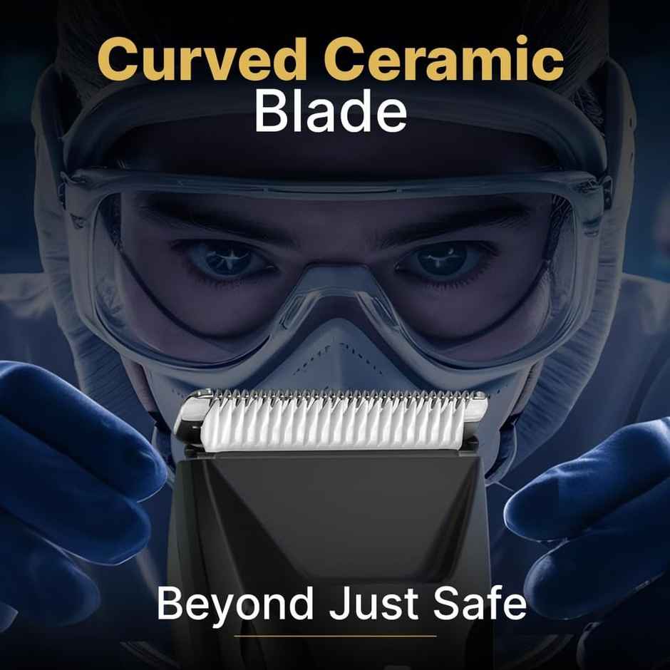 Menhood Waterproof Cordless Grooming Trimmer 2.0For Men,Wireless Charging,150Min Runtime