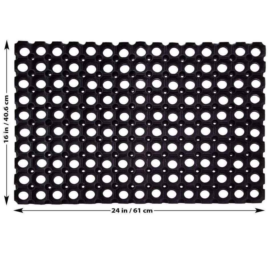 Status Rubber Hollow Door Mat | 40 x 60 cm
