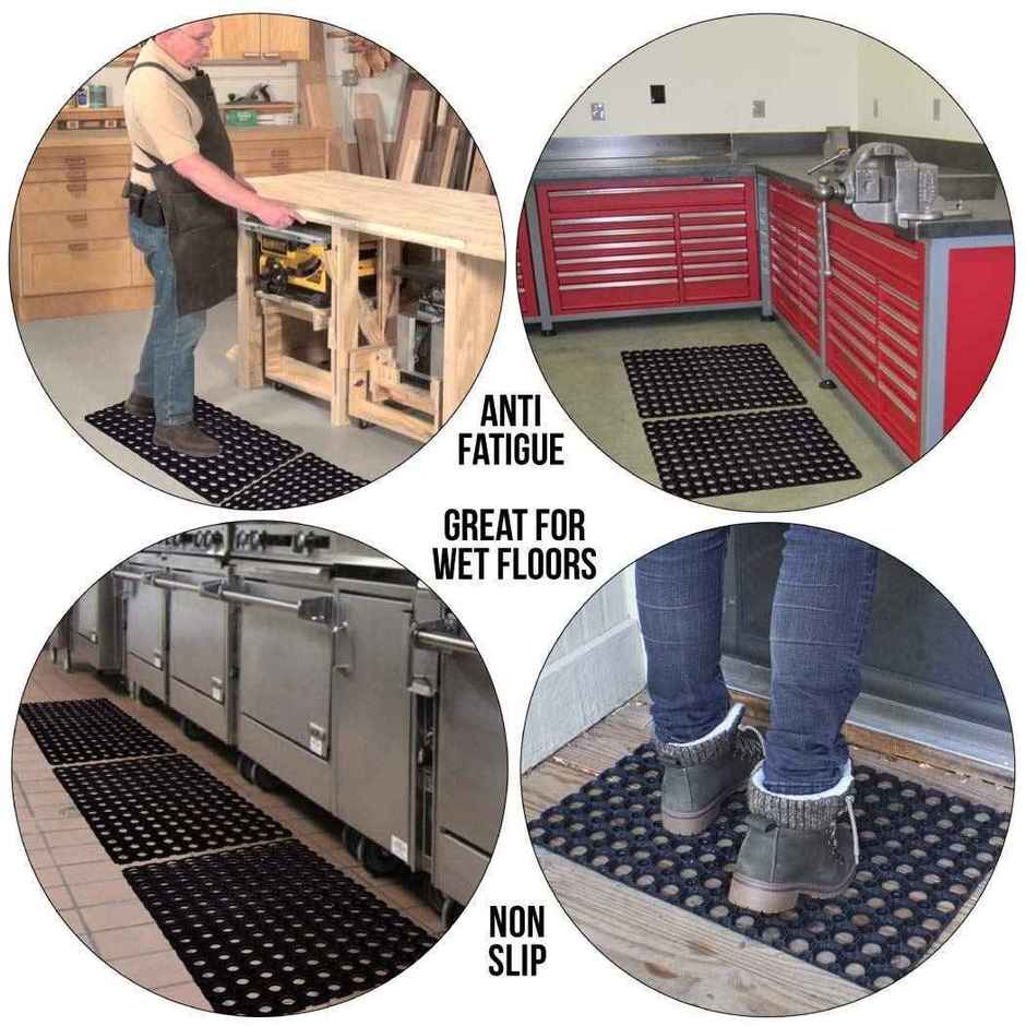Status Rubber Hollow Door Mat | 40 x 60 cm